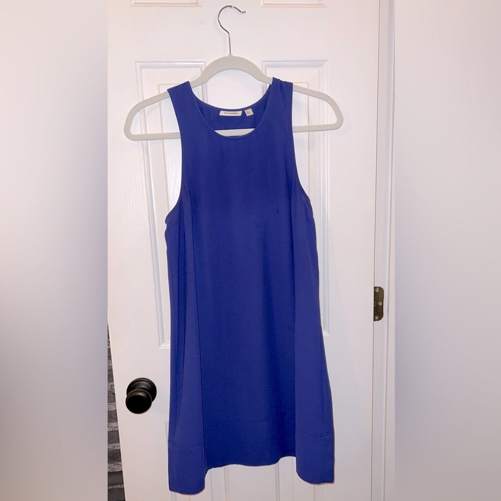 Purple A-Line Dress, XS
